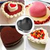 Metal love heart-shaped baking pan non-stick DIY baking pan oven cake pan baking pan bread and chocolate baking cookware