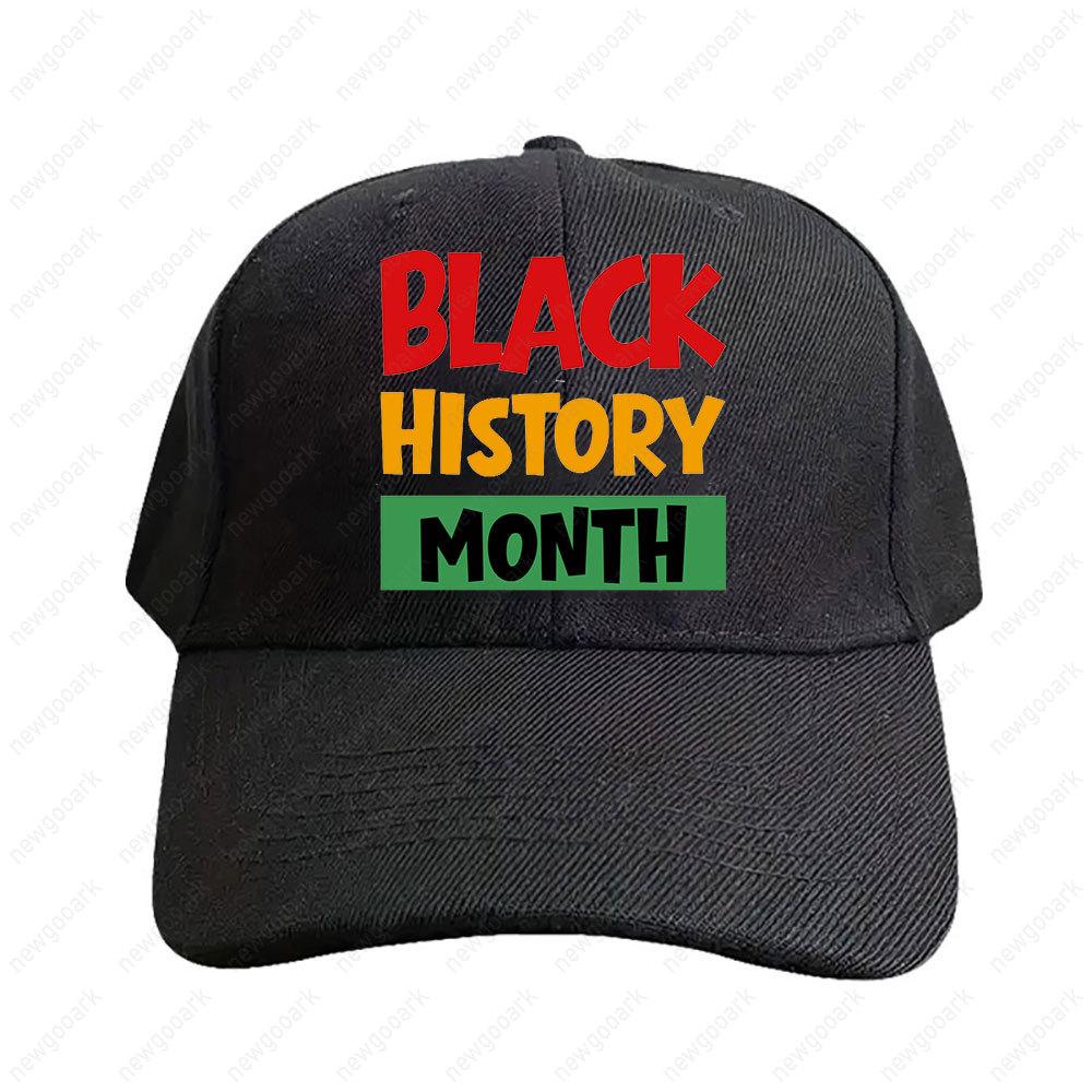 Black History Month Celebrating Black Excellence Culture Heritage Cap Women Unisex Graphic Baseball Caps Peaked Hat Adjustable