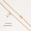 Women's Stainless Steel Cross Necklace: Simple, Versatile, and Colorfast Clavicle Chain - Perfect for Layering.