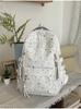 Schoolbag Student Schoolbag Junior High School Girl Large Capacity Cute Star Backpack Ins Wind Students High School Casual Backpack