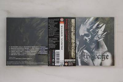 CD NIGHTRAGE - Insidious KICP1592 NEXUS 2011 Japan Obi Metal Gebraucht