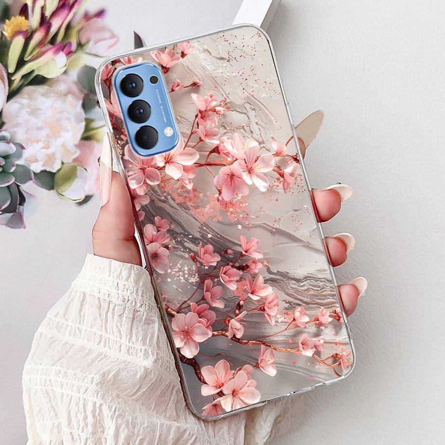 For Xiaomi Redmi 7A Case Popular Flower Marble Soft Slim Funda Protective Cover For Xiaomi Redmi Note 7 Pro Note7 Redmi 7 Bumper