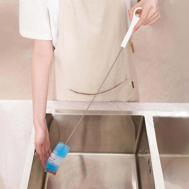 Flexible Long Drain Pipe Cleaning Brush For Home Kitchen Sink Maintenance