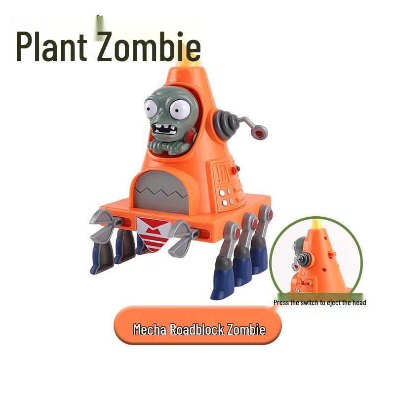 Plants vs. Zombies Toy Set: Machine Bug, Football Gun, Pea Pod, Carnivorous Plant Models