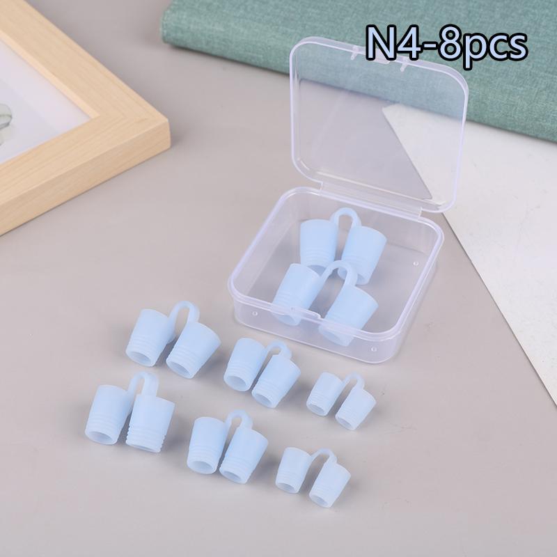 

4/8 шт./компл., профессиональные средства против храпа, устройства против храпа, вентиляционные отверстия для носа, расширители носа для храпа, для лучшего сна