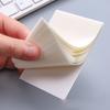 50 Sheets Transparent PET Sticky Note Students Memo School Office Supplies  Marks Sticker Waterproof