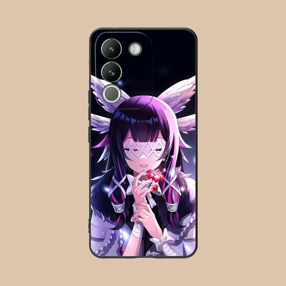Genshin Impact Columbina Phone Case for VIVO V60 V50 V40 V30 V29 V27 V25 V23 Pro Lite 5G Colorful Printing Cover Luxury Pretty