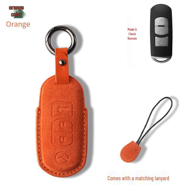 Mazda Axela CX4 CX5 CX6 Atenza Suede Key Case