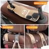 Suede Double Hook Rear Seat Backrest Hook Car Interior Organizer Accessories For Mazda 3 6 CX5 2 CX3 CX9 MX5 RX8 Axela FF20
