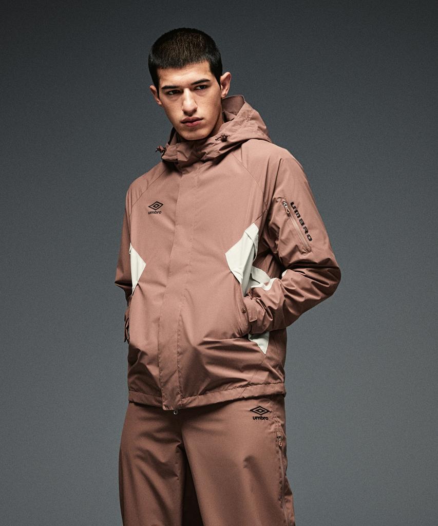 Umbro Brotect Hooded Shell Jacket Beige (Uq123Sjk11) (A Type)