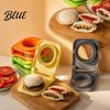 Uncrustable Sandwich Maker Homemade Sandwiches & Round Sealer Crustless Cutter Maker DIY Mold Cutting Sealing Tool for Kids Lunch
