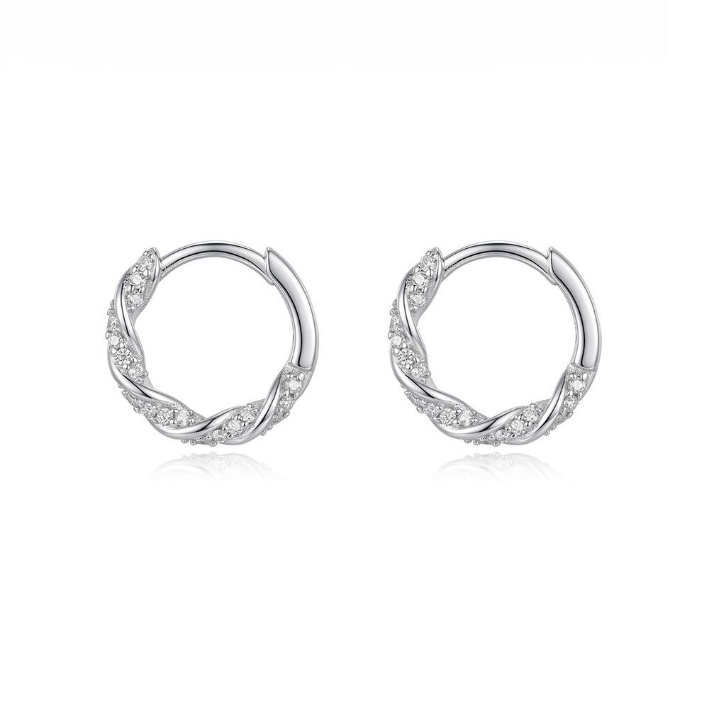 Mobius Circle Luxury Ear Cuffs: Exquisite High-End Earrings with Unique Style