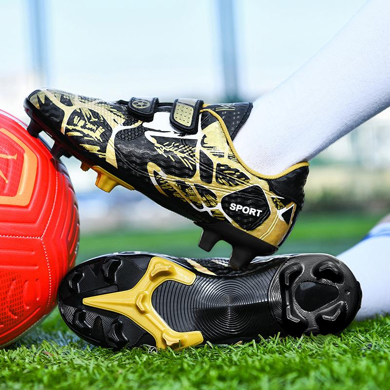 Boys Football Boots Fresh Resistant Casual Soccer Shoes for Youngsters Sneakers Grass Non Slip Training Sports Fast Match Breathable Cleats