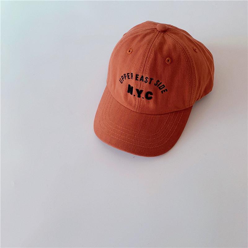 

Kids Duckbill Cap Baseball Hat 48-52cm 2-7 Years Boys Girls Sun Visor Hat Baby Adjustable Outdoor Classic Cap Children Caps 48-52cm помаранчевий