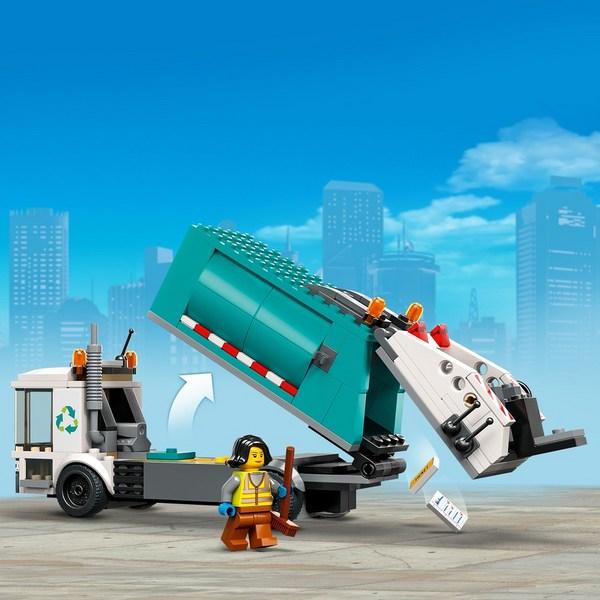 LEGO City 60386 Recycling Truck, Mixed Color