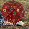 1PC Slytherin Scarves Umbrella-8-Rib Reinforced, Automatic Open, Lightweight & Durable, Cute Fashion Accessory for Outdoor, D2625
