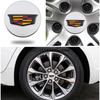 Tapas Centrales de Rueda 66mm 4 Piezas Accesorios para Cadillac Escalade XT5 XT6 CT5 CT6 XTS CT4 Emblema de Neumático de Coche Estilo de Coche
