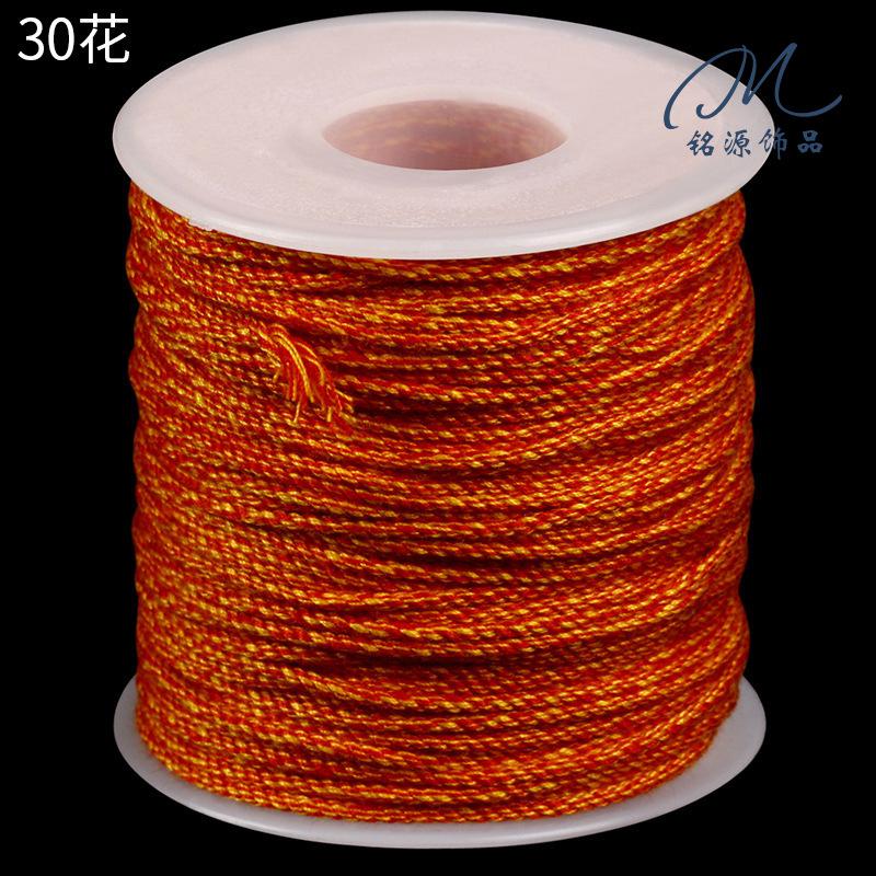 Large Roll Hand Rubbing Cotton Thread Rope Work In Progress Tibetan Play Rope Braided Rope Hemp Thread Pendant Rope Bracelet Rope Fringed Accessories