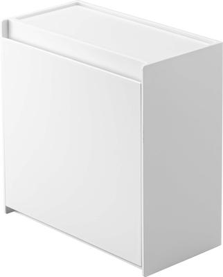 Yamazaki Magnetic Instant Stick Can Be Placed Next To the Refrigerator or Tea Can Be Used As 5768 Holder, White, Approx. W17XD8.7~15XH17.2cm, Tower,