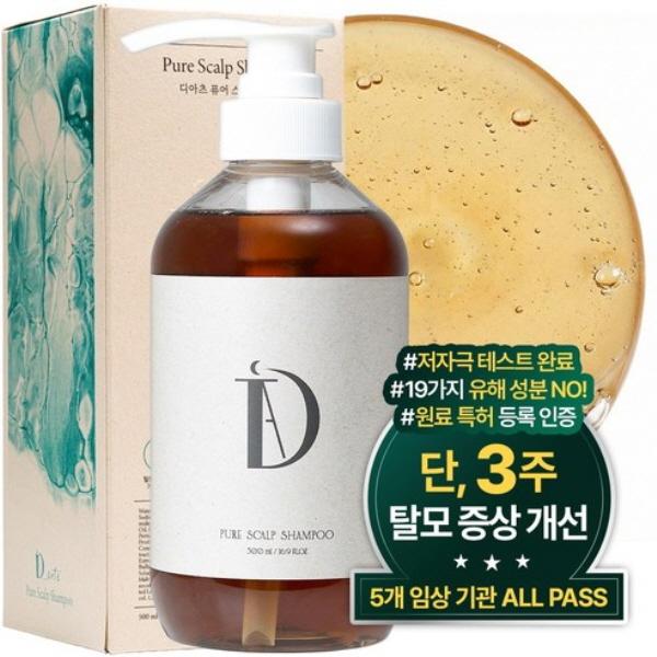 D’Arts 3-Week Hair Loss Relief & Trouble Scalp Care Shampoo – 500 ml 500ml
