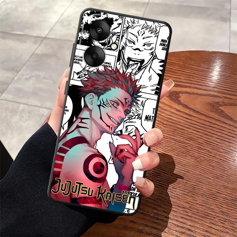 Soft Back Phone Cover Case for Xiaomi Redmi K40 K50 Gaming 12 A1 A2 Plus 12C A5 9A 9C 10 13C 9T K60 Anime  J-Jujutsu K-Kaisen