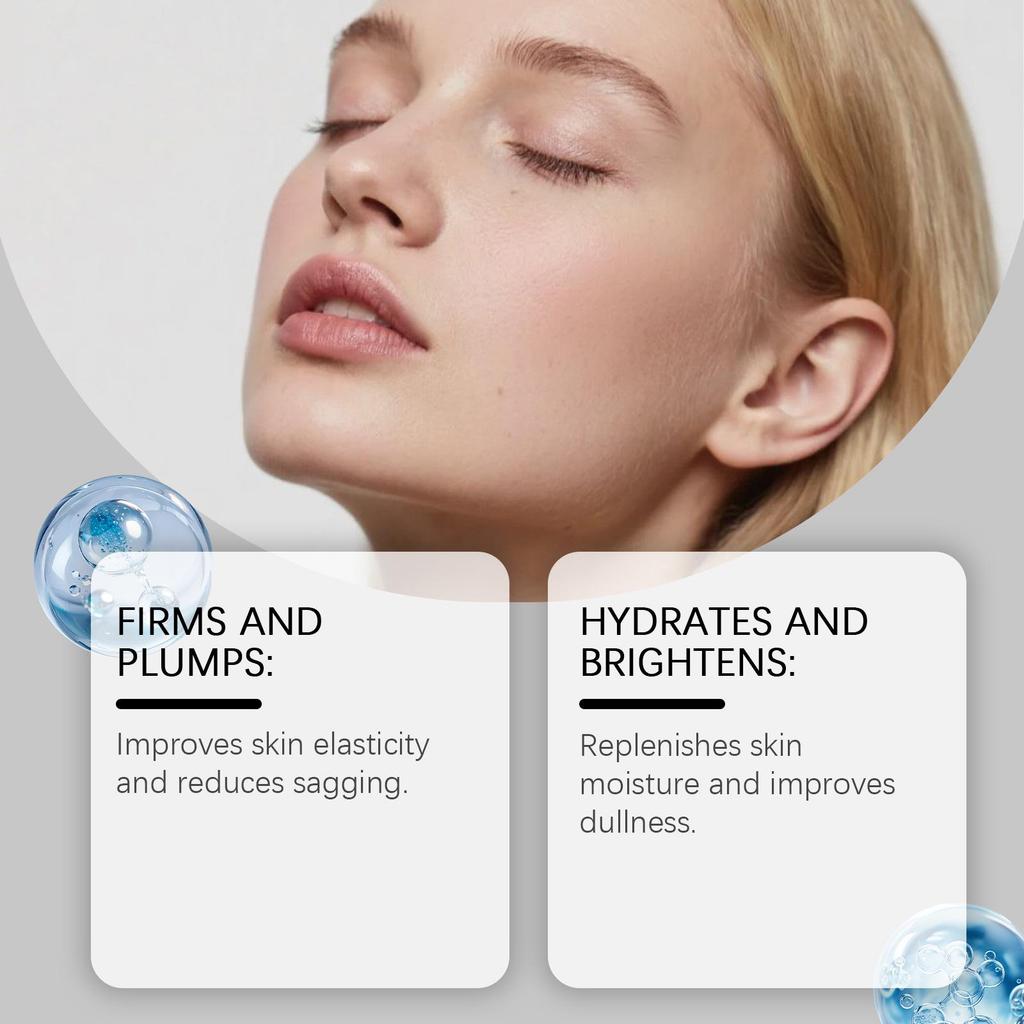 HOYGI Collagen Moisturizing Facial Mask for Daily Skin Hydration and Elasticity