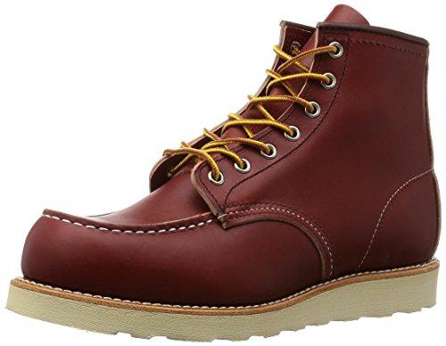

Red Wing Shoes Heritage Work Moc Toe Boots 8875 Brown (Oro Russet/7 1/2)
