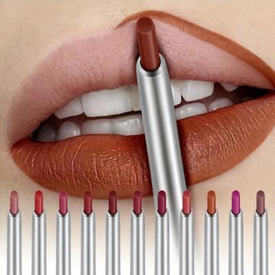 17-Color Set Lip Liner Pencil -Velvety Texture, 24-Hour Long-Wear, Waterproof & Smudge-Resistant, Can Use For Lip & Eyes