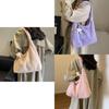 Plush Underarm Tote Bag Women's Bag 2023 New Winter Concise Single Shoulder Commuter Bag
