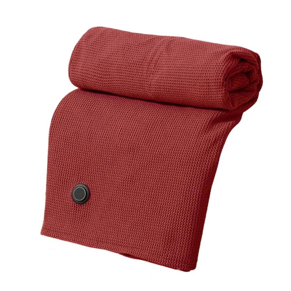 

Adjustable USB Heated Shawl 3 Heat Levels Warm Heating Scarf Wearable Heated Blanket Outdoor Use