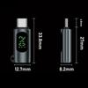 3pcs 240W USB-C Adapter Power Meter Tester With Voltage/Current/Power LED Digital Display Up To 80Gbps Data Transfer 240W 8K