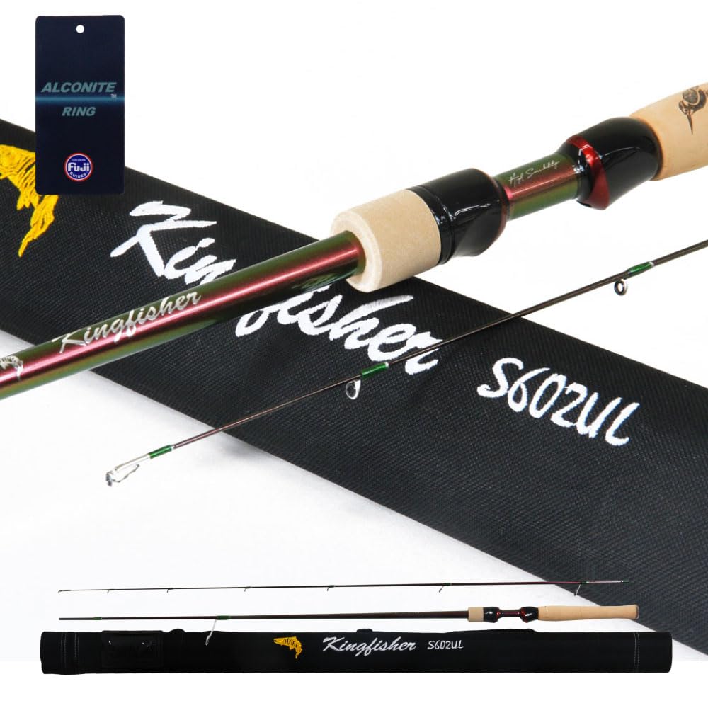 Orig Fishing Tackle Hard Rod Case, Lure Style Kingfisher Trout S602UL (ori-784023)