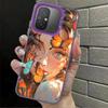 Case for Xiaomi Poco F4 F3 GT C50 C51 X3 Pro X5 X3 NFC Back Phone Cover Cartoon Butterfly Girl