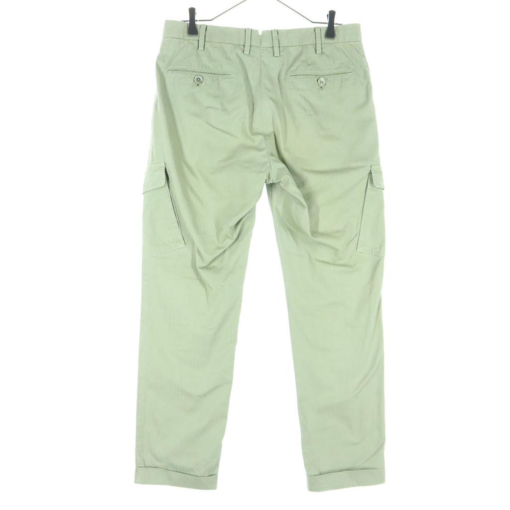 PT01 BEAMS F Baumwollhose grün Beams Herren Gebraucht