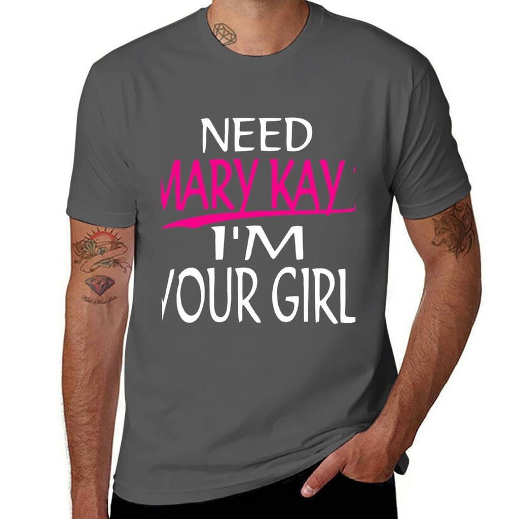 Mary Kay Im Your Girl Mary Kay Tshirt Basic Crew Neck Short Sleeve Top