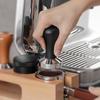 Presse à Café en Poudre 51/53/58mm Manche en Bois de Haute Qualité avec Base en Acier Inoxydable Pour Espresso Concentré Durable Cuisine