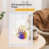 Personalized Family Handprint Photo Frame DIY Set with 6 Paint Colors, Pen, Eraser, and Brush