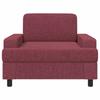 Armchair Wine Red Fabric