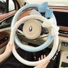2026 Bow Lace Car Steering Wheel Cover Simple Lady Cute Senior Four Seasons Universal Set Tide Brand Personality