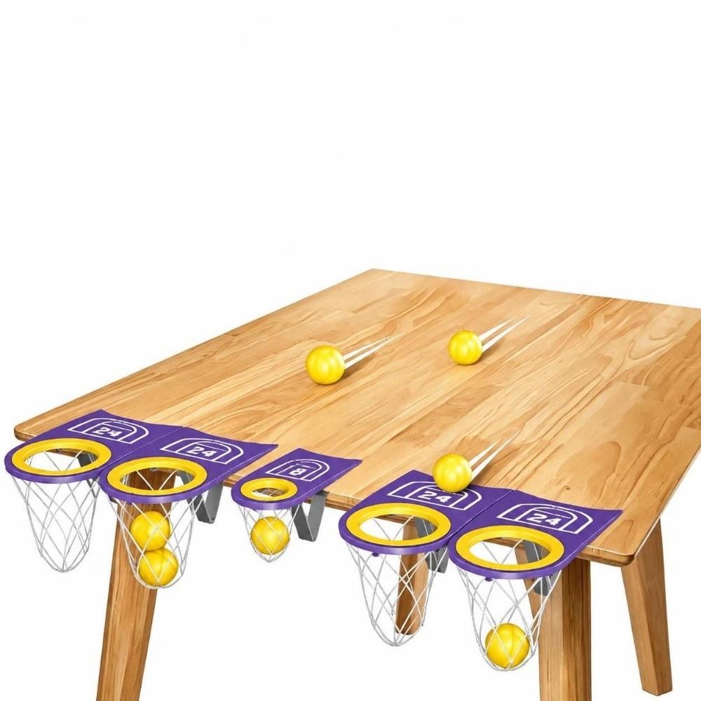 Colorful Desktop Table Tennis Game 5 Pong Balls Interactive Party Game for Team Play