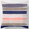 Geometric Abstract Pattern Plush Square Cushion Cover Family Chair Living Room Bedroom Sofa Decorative Pillowcase 45X45Cm