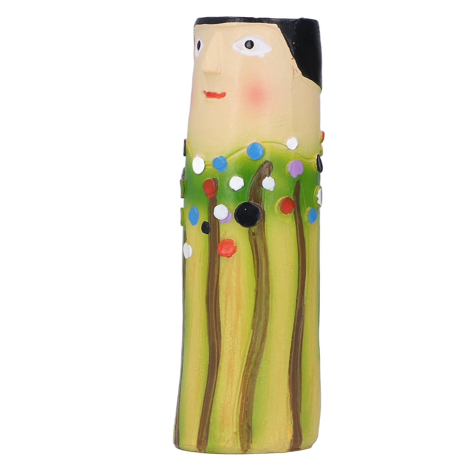 

Vase Resin Ornament Exquisite Odorless Handicraft Vase Ornament for Home Offices Living Room02