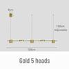 Nordic LED Long Strip Chandelier: Modern Dining & Bar Lighting