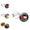 Premium Zinc Alloy Palestine Flag Brooch Pin Unique And Stylish Accessory For Bags And Jewelry Wholesale