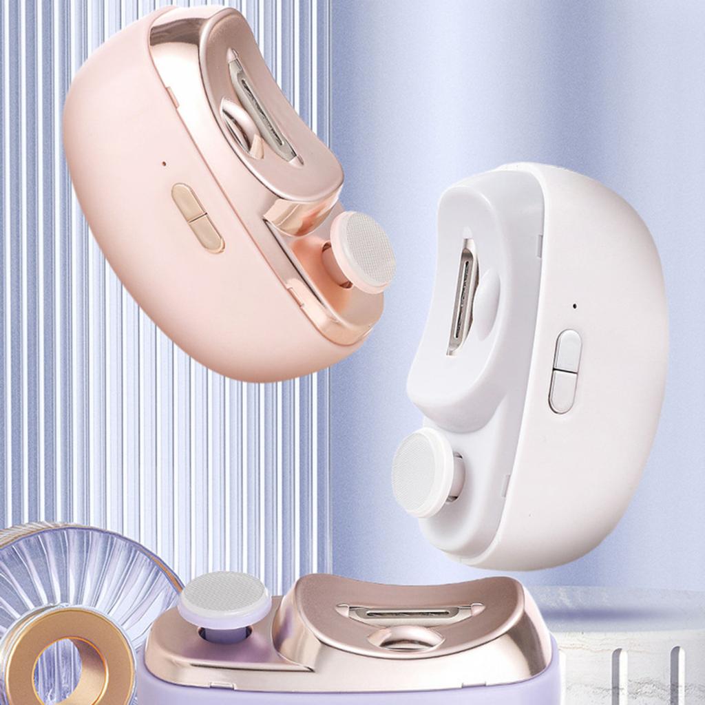 Electric Nail Clipper for Seniors 3-in-1 Automatic Nail Trimmer with Polishing Electric Nail Trimmer