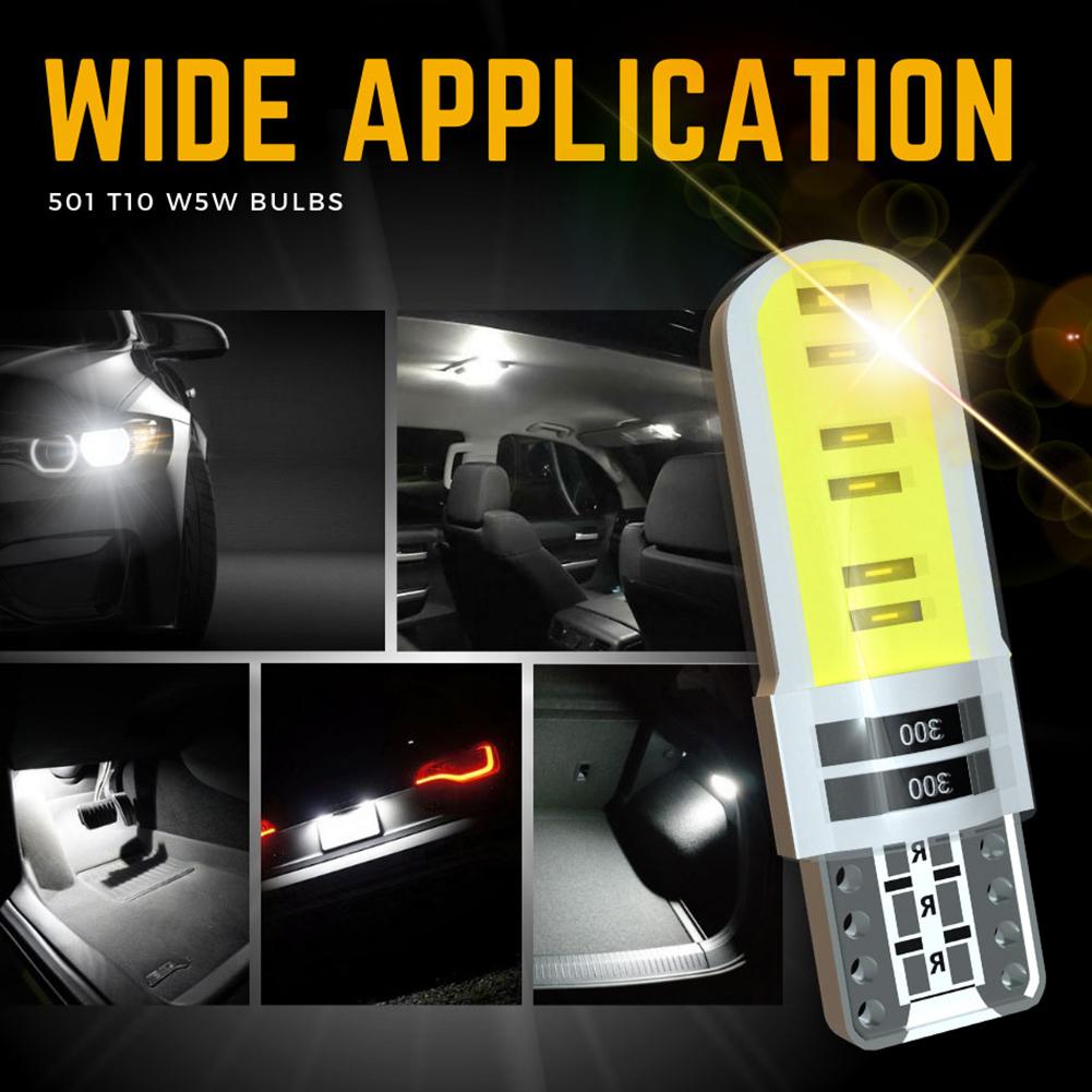 20 Pack T10 Led Light Bulbs 501 W5w Error Free Canbus Car Interior Light For Dome Map Door Courtesy License Plate Light