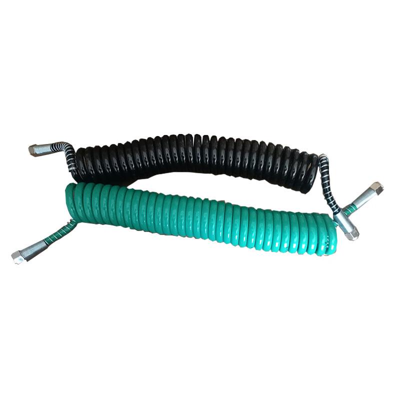 OBL Spiral Air Hose for Trailer Tractors