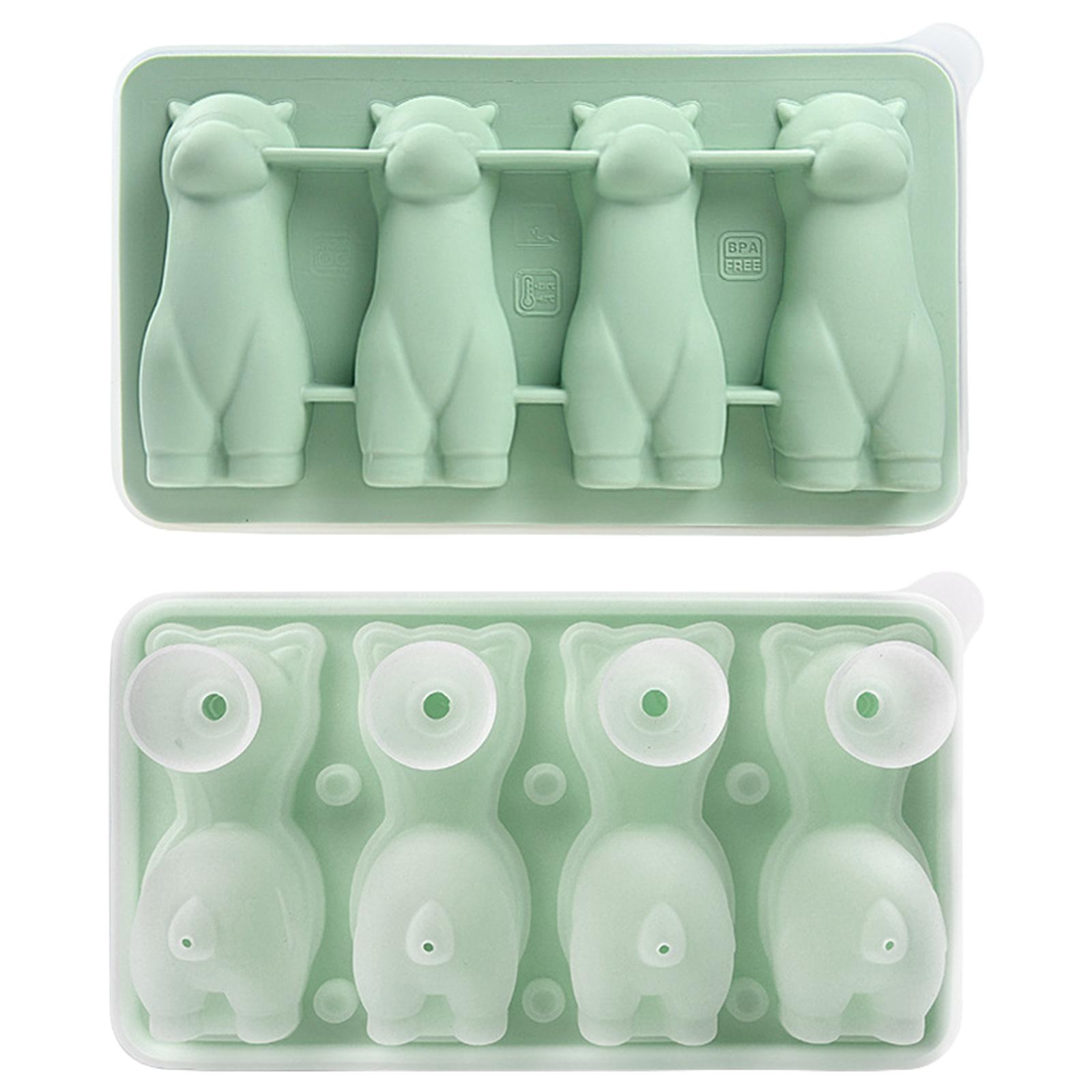 

3D Silicone Mold With Funnel - Whiskey & Cocktail Ice Trays , Brandy, Fast -Free, Easy Release Novelty Gift For Men One Size