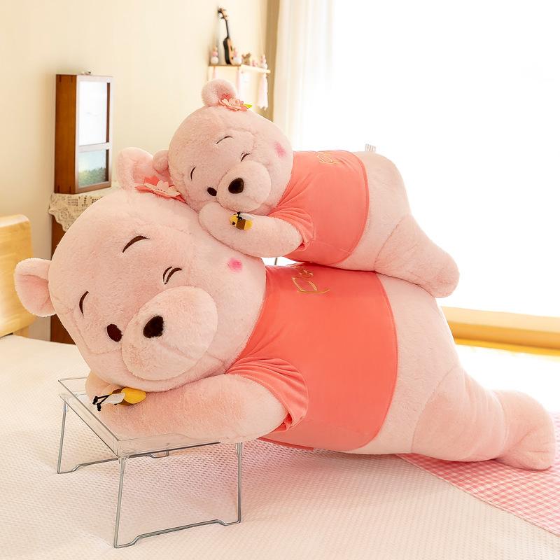 New Doll Party Style Bee Winnie The Pooh Plush Toy Doll Cute Rabbit Hair Big Bear Doll Children's Doll