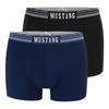 MUSTANG Men's Boxers 4-Pack Cotton Underwear Blue Grey Black